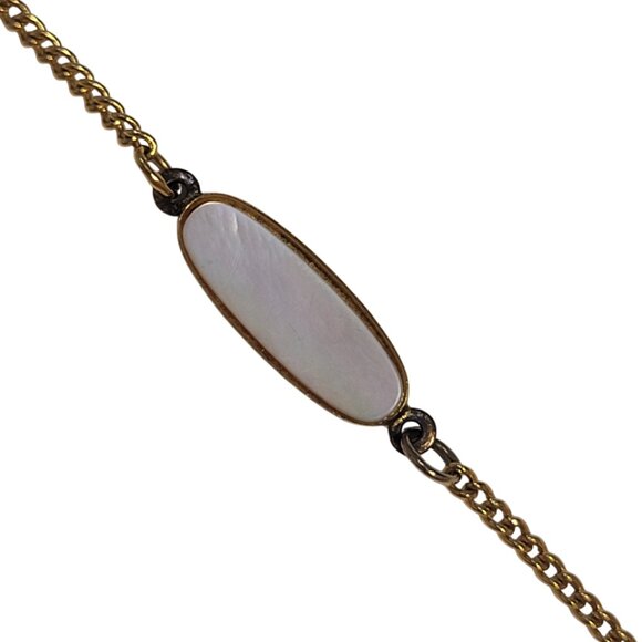 Vintage Minimalist Gold Chain Bracelet - Picture 3 of 5